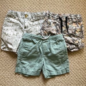 Boys Shorts Lot Janie and Jack Superman - Size 3T